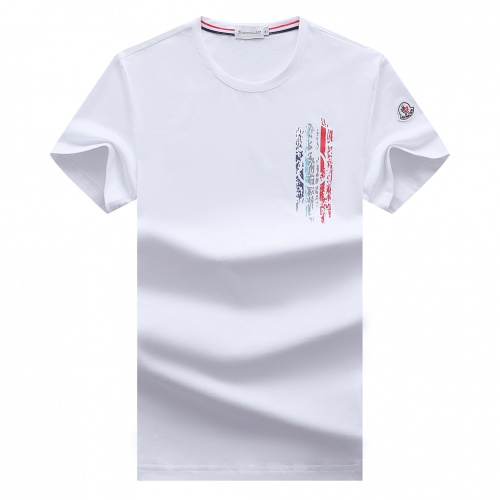Cheap Moncler T-Shirts Short Sleeved For Men #956869 Replica Wholesale [$25.00 USD] [ITEM#956869] on Replica Moncler T-Shirts