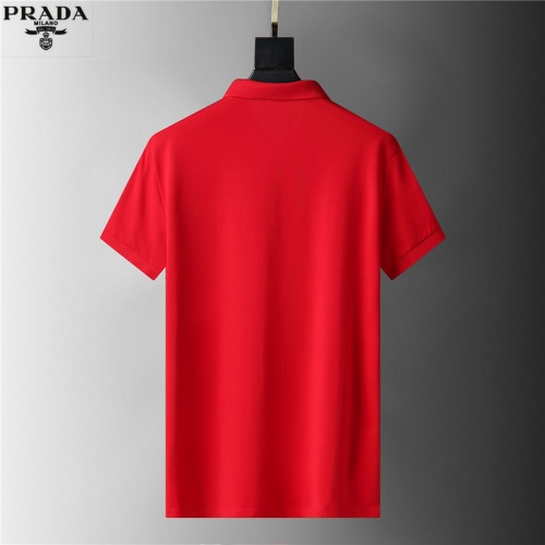 Cheap Prada T-Shirts Short Sleeved For Men #957976 Replica Wholesale [$38.00 USD] [ITEM#957976] on Replica Prada T-Shirts