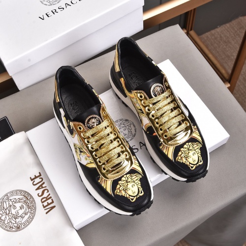 Cheap Versace Casual Shoes For Men #958489 Replica Wholesale [$72.00 USD] [ITEM#958489] on Replica Versace Casual Shoes