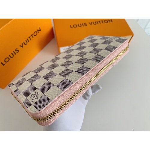 Cheap Louis Vuitton LV Wallets In Pink For Women #958518 Replica Wholesale [$34.00 USD] [ITEM#958518] on Replica Louis Vuitton LV Wallets