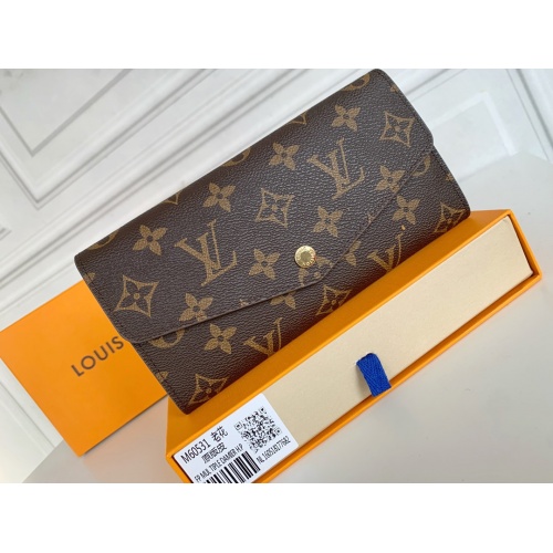 Cheap Louis Vuitton LV Wallets In Coffee For Women #958527 Replica Wholesale [$36.00 USD] [ITEM#958527] on Replica Louis Vuitton LV Wallets