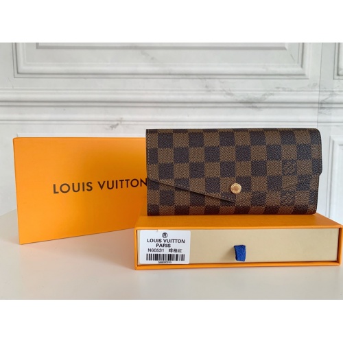 Cheap Louis Vuitton LV Wallets In Red For Women #958530 Replica Wholesale [$36.00 USD] [ITEM#958530] on Replica Louis Vuitton LV Wallets