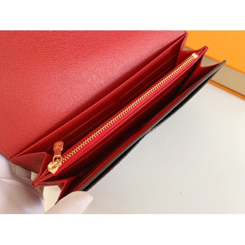 Cheap Louis Vuitton LV Wallets In Red For Women #958530 Replica Wholesale [$36.00 USD] [ITEM#958530] on Replica Louis Vuitton LV Wallets