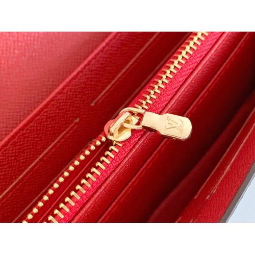 Cheap Louis Vuitton LV Wallets In Red For Women #958530 Replica Wholesale [$36.00 USD] [ITEM#958530] on Replica Louis Vuitton LV Wallets