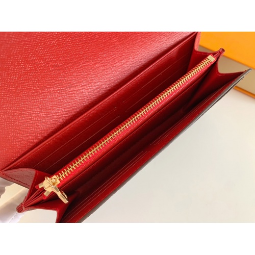 Cheap Louis Vuitton LV Wallets In Red For Women #958535 Replica Wholesale [$36.00 USD] [ITEM#958535] on Replica Louis Vuitton LV Wallets