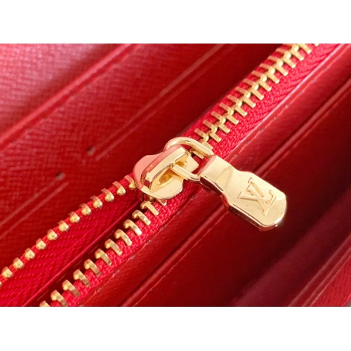 Cheap Louis Vuitton LV Wallets In Red For Women #958535 Replica Wholesale [$36.00 USD] [ITEM#958535] on Replica Louis Vuitton LV Wallets