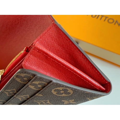 Cheap Louis Vuitton LV Wallets In Red For Women #958535 Replica Wholesale [$36.00 USD] [ITEM#958535] on Replica Louis Vuitton LV Wallets