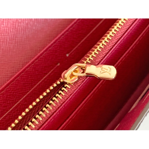 Cheap Louis Vuitton LV Wallets In Burgundy For Women #958538 Replica Wholesale [$36.00 USD] [ITEM#958538] on Replica Louis Vuitton LV Wallets