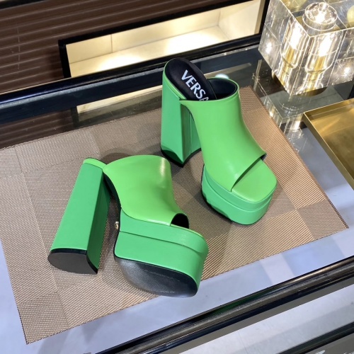 Cheap Versace Slippers For Women #958915 Replica Wholesale [$105.00 USD] [ITEM#958915] on Replica Versace Slippers