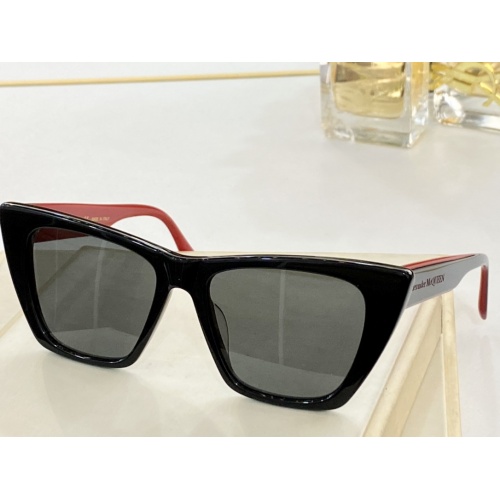 Cheap Alexander McQueen AAA Quality Sunglasses #959345 Replica Wholesale [$60.00 USD] [ITEM#959345] on Replica Alexander McQueen AAA Quality Sunglasses
