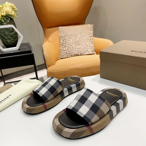 Cheap Burberry Slippers For Women #959390 Replica Wholesale [$72.00 USD] [ITEM#959390] on Replica Burberry Slippers