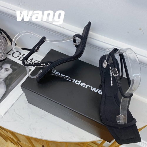 Cheap Alexander Wang Sandal For Women #960148 Replica Wholesale [$82.00 USD] [ITEM#960148] on Replica Alexander Wang Sandal