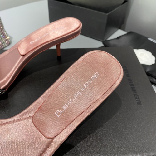 Cheap Alexander Wang Slippers For Women #960198 Replica Wholesale [$92.00 USD] [ITEM#960198] on Replica Alexander Wang Slippers