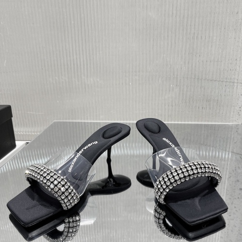 Cheap Alexander Wang Slippers For Women #960357 Replica Wholesale [$108.00 USD] [ITEM#960357] on Replica Alexander Wang Slippers