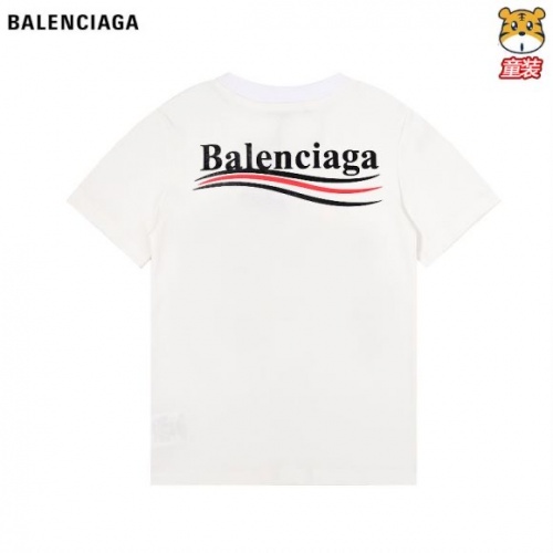 Cheap Balenciaga Kids T-Shirts Short Sleeved For Kids #960553 Replica Wholesale [$27.00 USD] [ITEM#960553] on Replica Balenciaga Kids T-Shirts