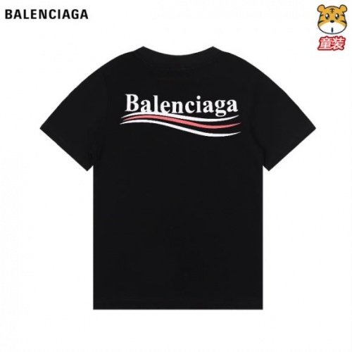 Cheap Balenciaga Kids T-Shirts Short Sleeved For Kids #960556 Replica Wholesale [$27.00 USD] [ITEM#960556] on Replica Balenciaga Kids T-Shirts