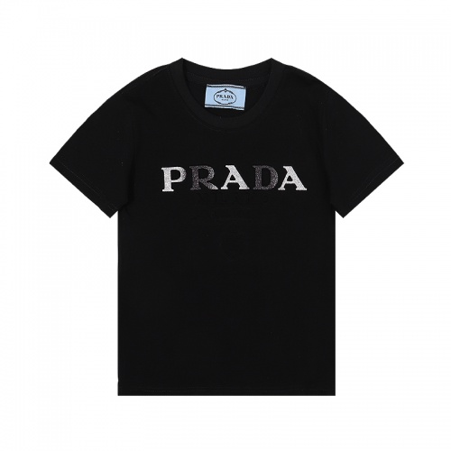 Cheap Prada Kids T-Shirts Short Sleeved For Kids #960563 Replica Wholesale [$27.00 USD] [ITEM#960563] on Replica Prada Kids T-Shirts