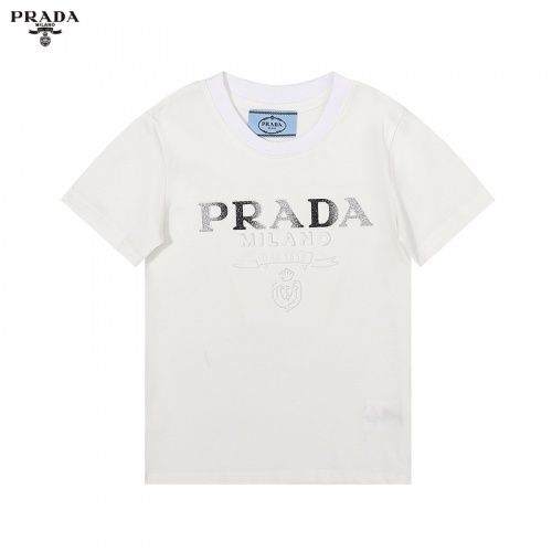 Cheap Prada Kids T-Shirts Short Sleeved For Kids #960564 Replica Wholesale [$27.00 USD] [ITEM#960564] on Replica Prada Kids T-Shirts