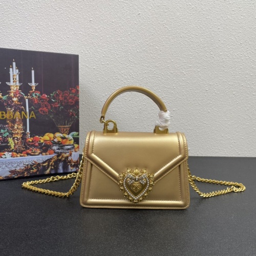 Cheap Dolce &amp; Gabbana D&amp;G AAA Quality Messenger Bags For Women #961140 Replica Wholesale [$155.00 USD] [ITEM#961140] on Replica Dolce &amp; Gabbana D&amp;G AAA Quality Messenger Bags