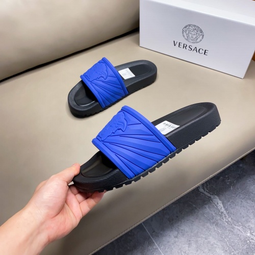 Cheap Versace Slippers For Men #961370 Replica Wholesale [$42.00 USD] [ITEM#961370] on Replica Versace Slippers