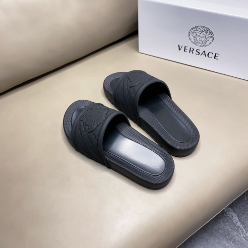 Cheap Versace Slippers For Men #961374 Replica Wholesale [$42.00 USD] [ITEM#961374] on Replica Versace Slippers