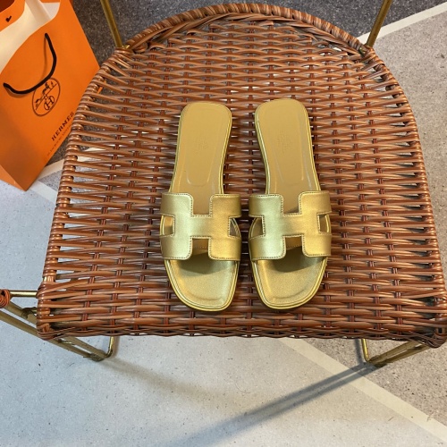 Cheap Hermes Slippers For Women #961661 Replica Wholesale [$52.00 USD] [ITEM#961661] on Replica Hermes Slippers