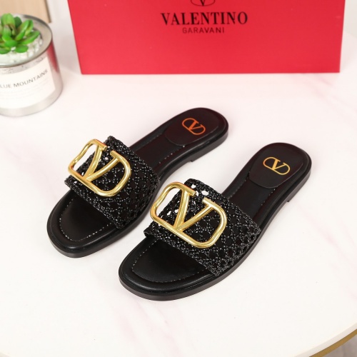 Cheap Valentino Slippers For Women #962046 Replica Wholesale [$60.00 USD] [ITEM#962046] on Replica Valentino Slippers