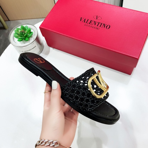 Cheap Valentino Slippers For Women #962046 Replica Wholesale [$60.00 USD] [ITEM#962046] on Replica Valentino Slippers