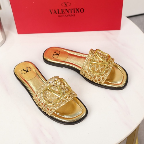 Cheap Valentino Slippers For Women #962047 Replica Wholesale [$60.00 USD] [ITEM#962047] on Replica Valentino Slippers