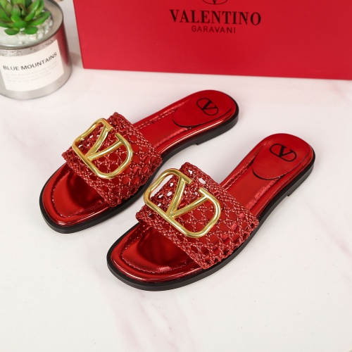 Cheap Valentino Slippers For Women #962048 Replica Wholesale [$60.00 USD] [ITEM#962048] on Replica Valentino Slippers