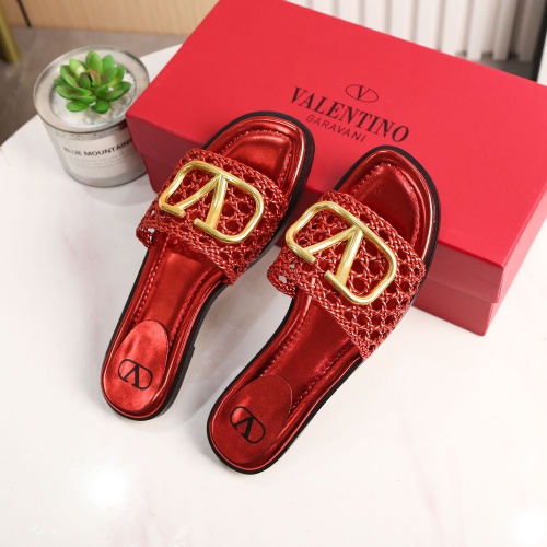 Cheap Valentino Slippers For Women #962048 Replica Wholesale [$60.00 USD] [ITEM#962048] on Replica Valentino Slippers