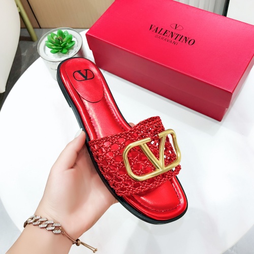 Cheap Valentino Slippers For Women #962048 Replica Wholesale [$60.00 USD] [ITEM#962048] on Replica Valentino Slippers