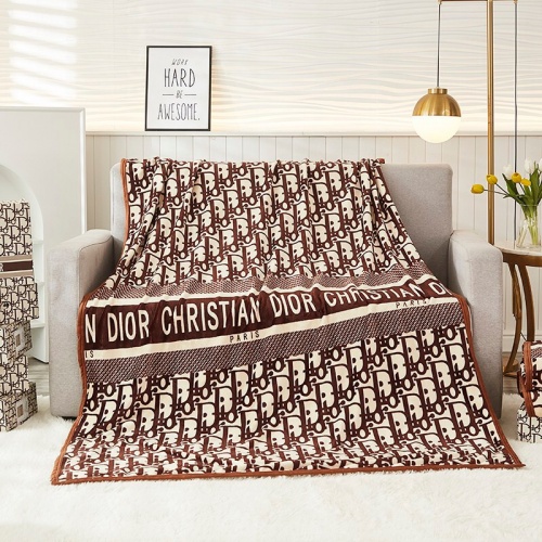 Cheap Christian Dior Blankets #962099 Replica Wholesale [$48.00 USD] [ITEM#962099] on Replica Christian Dior Bedding