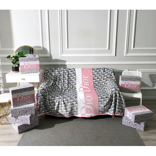 Cheap Christian Dior Blankets #962107 Replica Wholesale [$48.00 USD] [ITEM#962107] on Replica Christian Dior Bedding