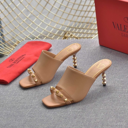 Cheap Valentino Slippers For Women #962123 Replica Wholesale [$80.00 USD] [ITEM#962123] on Replica Valentino Slippers