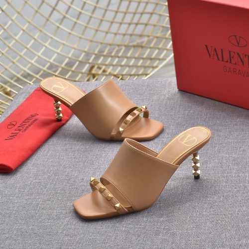 Cheap Valentino Slippers For Women #962123 Replica Wholesale [$80.00 USD] [ITEM#962123] on Replica Valentino Slippers