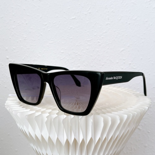 Cheap Alexander McQueen AAA Quality Sunglasses #962859 Replica Wholesale [$60.00 USD] [ITEM#962859] on Replica Alexander McQueen AAA Quality Sunglasses