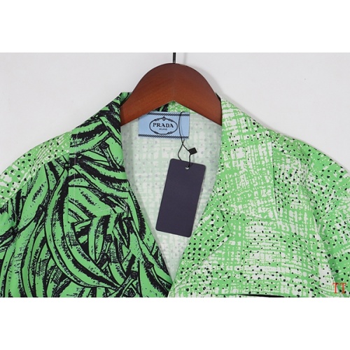 Cheap Prada Shirts Short Sleeved For Men #963072 Replica Wholesale [$32.00 USD] [ITEM#963072] on Replica Prada Shirts
