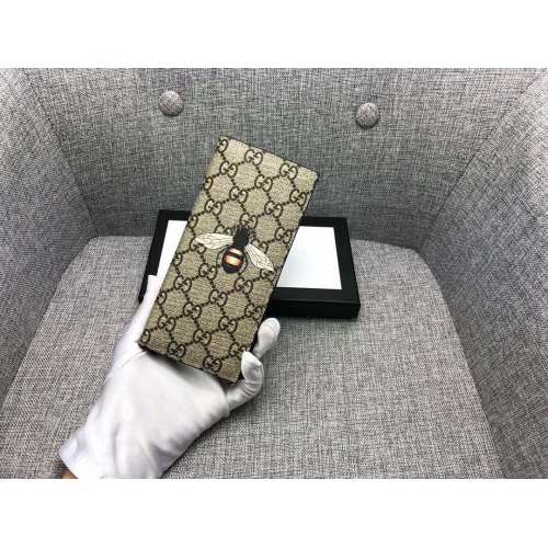 Cheap Gucci AAA Wallets #963369 Replica Wholesale [$40.00 USD] [ITEM#963369] on Replica Gucci AAA Wallets