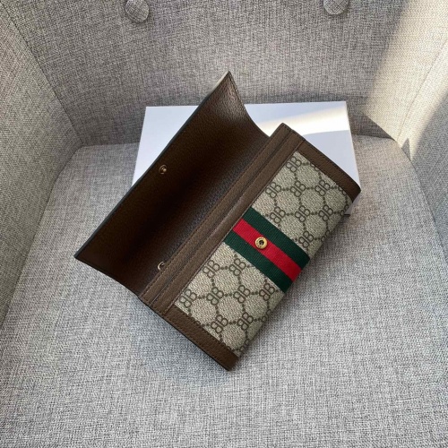 Cheap Gucci AAA Wallets For Women #963430 Replica Wholesale [$42.00 USD] [ITEM#963430] on Replica Gucci AAA Wallets