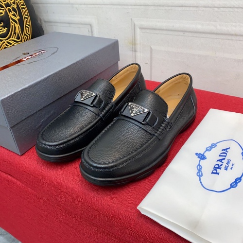 Cheap Prada Leather Shoes For Men #963462 Replica Wholesale [$88.00 USD] [ITEM#963462] on Replica Prada Leather Shoes