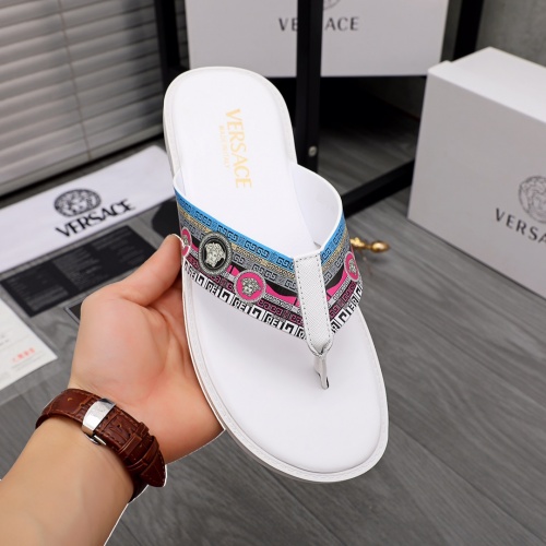 Cheap Versace Slippers For Men #963658 Replica Wholesale [$42.00 USD] [ITEM#963658] on Replica Versace Slippers