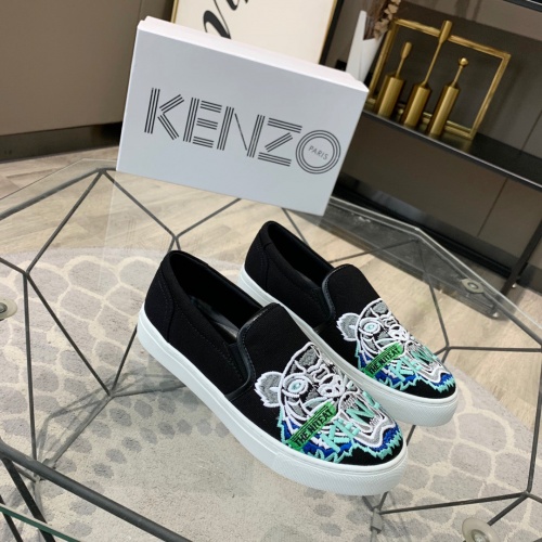 Cheap Kenzo Casual Shoes For Men #963719 Replica Wholesale [$68.00 USD] [ITEM#963719] on Replica Kenzo Casual Shoes