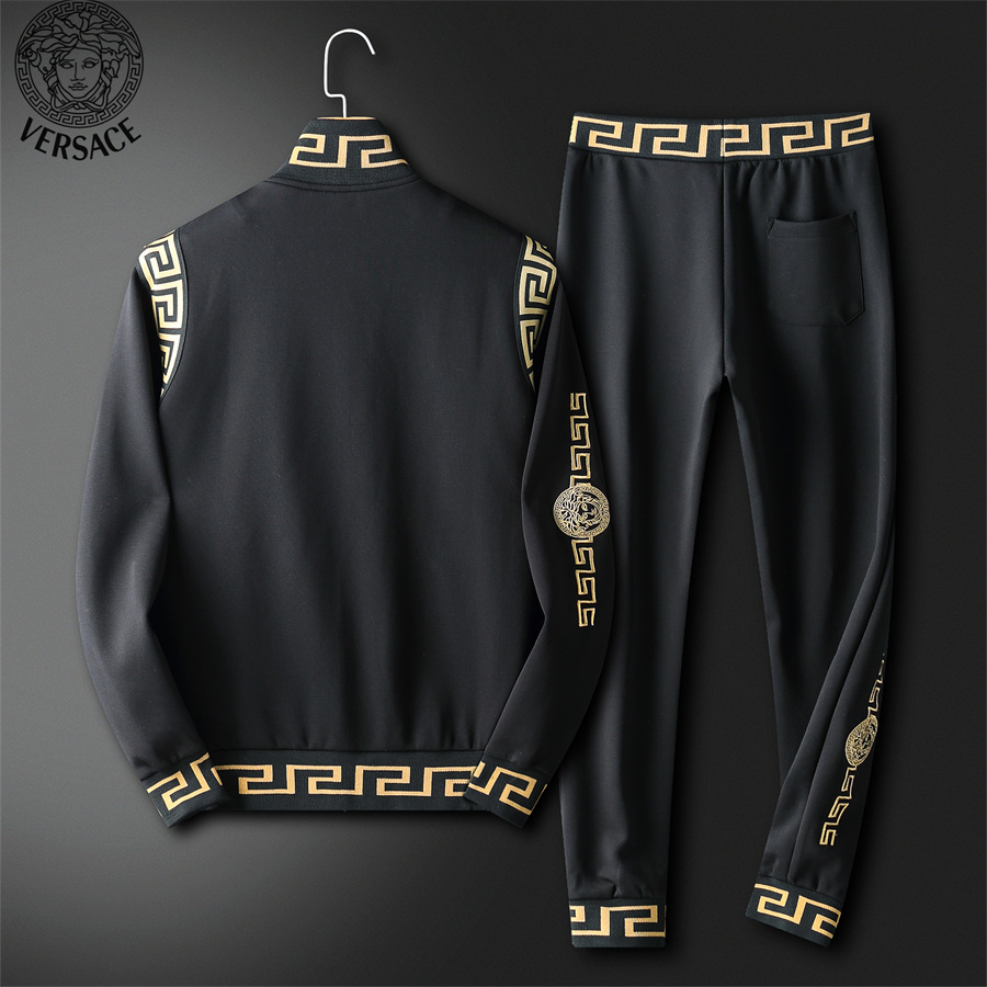 Cheap Versace Tracksuits Long Sleeved For Men #961091 Replica Wholesale ...