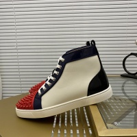 Cheap Christian Louboutin High Tops Shoes For Women #955649 Replica Wholesale [$92.00 USD] [ITEM#955649] on Replica Christian Louboutin High Top Shoes