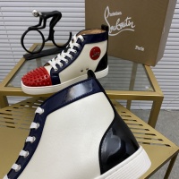 Cheap Christian Louboutin High Tops Shoes For Women #955649 Replica Wholesale [$92.00 USD] [ITEM#955649] on Replica Christian Louboutin High Top Shoes