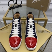 Cheap Christian Louboutin High Tops Shoes For Men #955650 Replica Wholesale [$92.00 USD] [ITEM#955650] on Replica Christian Louboutin High Top Shoes