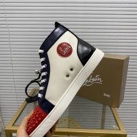 Cheap Christian Louboutin High Tops Shoes For Men #955650 Replica Wholesale [$92.00 USD] [ITEM#955650] on Replica Christian Louboutin High Top Shoes