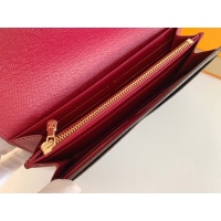 Cheap Louis Vuitton LV Wallets In Burgundy For Women #958538 Replica Wholesale [$36.00 USD] [ITEM#958538] on Replica Louis Vuitton LV Wallets