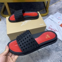 Cheap Christian Louboutin CL Slippers For Men #959193 Replica Wholesale [$56.00 USD] [ITEM#959193] on Replica Christian Louboutin CL Slippers